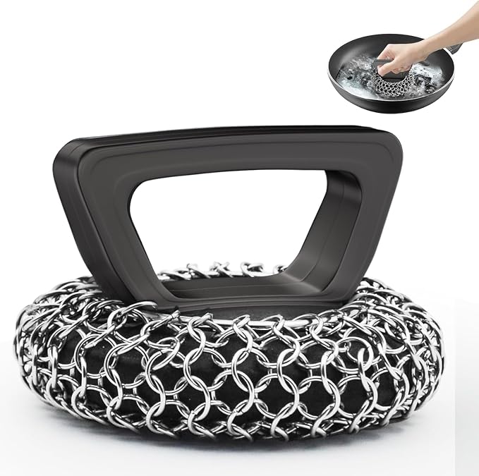 Amagabeli Cast Iron Cleaner by AMAGABELI+GARDEN+%26+HOME