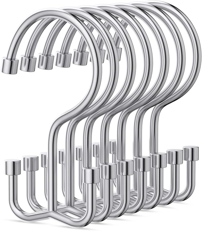 Goowin Shower Curtain Hooks, Shower Curtain Rings, Durable Rust Proof Shower by Goowin