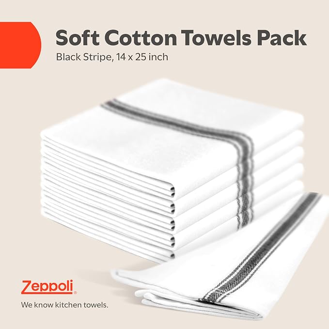Zeppoli Classic Kitchen Towels - Image 2