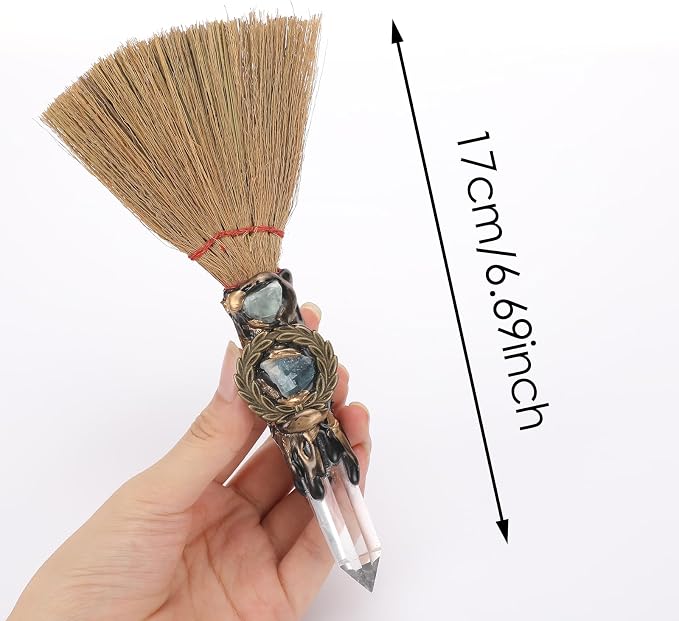 Witch Crystal Altar Broom - Image 9