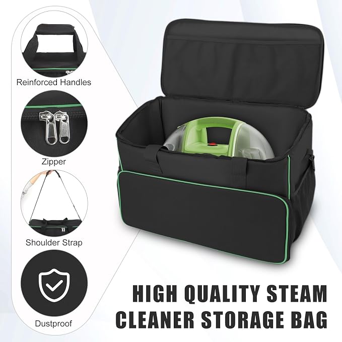 Carrying Case for BISSELL Little Green Mini Clean Machine 4075, Large Storage - Image 4