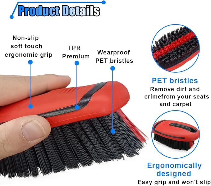 Carpet and Upholstery Cleaning Brush - Image 3
