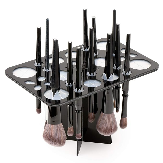 Acrylic Drying Rack for Brushes, Collapsible Stand by Luckyiren