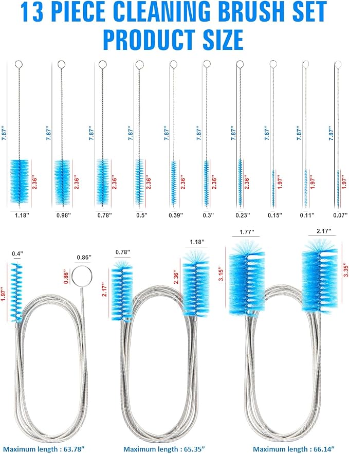 Cleaning Brush, Flexible and Portable Cleaning Brushes - Image 3