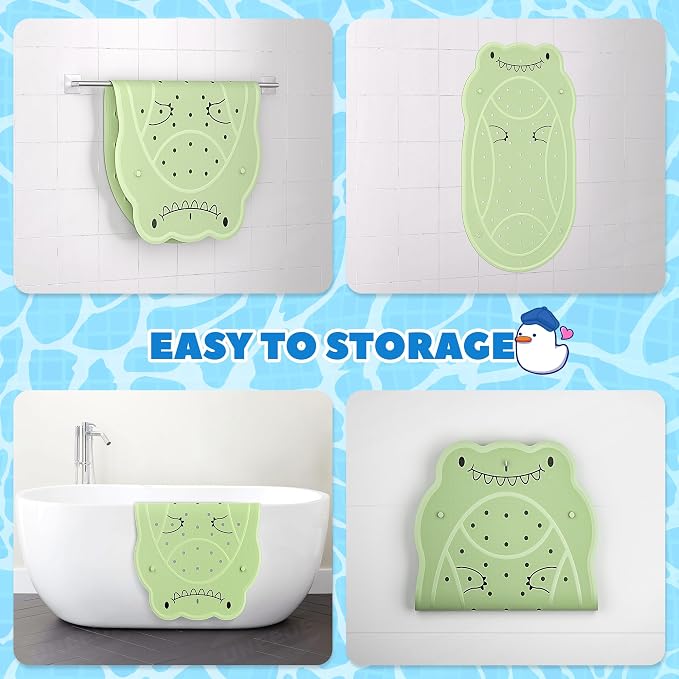 UNEEDE Dinosaur Kids Bathtub Mat - Image 7