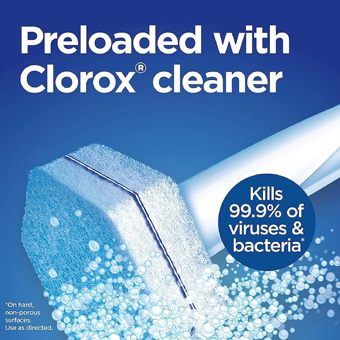 Clorox ToiletWand Toilet Cleaner Refills, Toilet brush, Rainforest Rush - Image 2