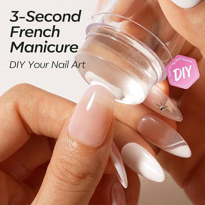 modelones French Manicure Tip Gel Polish Set - Image 5