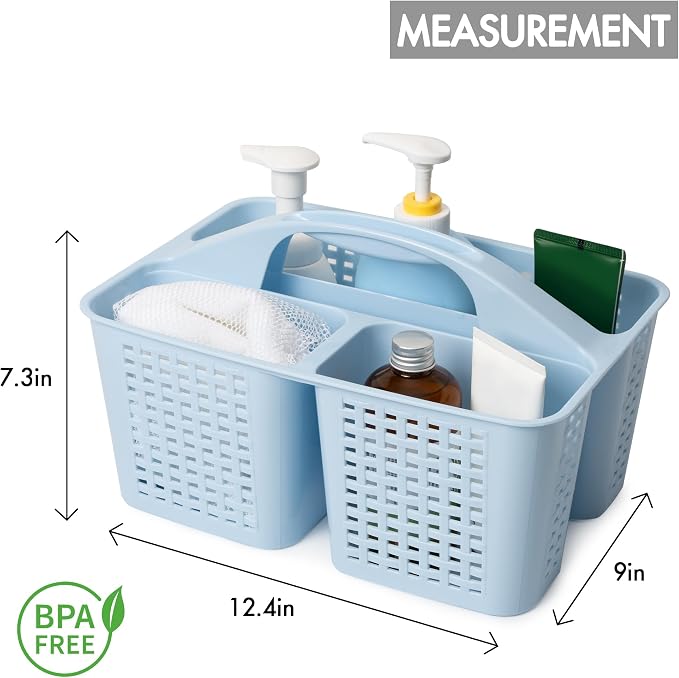 Tiawudi Portable Shower Caddy, Caddy Organizer - Image 2