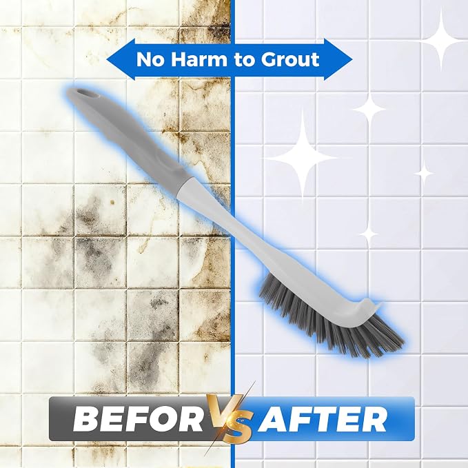 3 Pack Heavy Duty Scrub Brush Set - Image 4