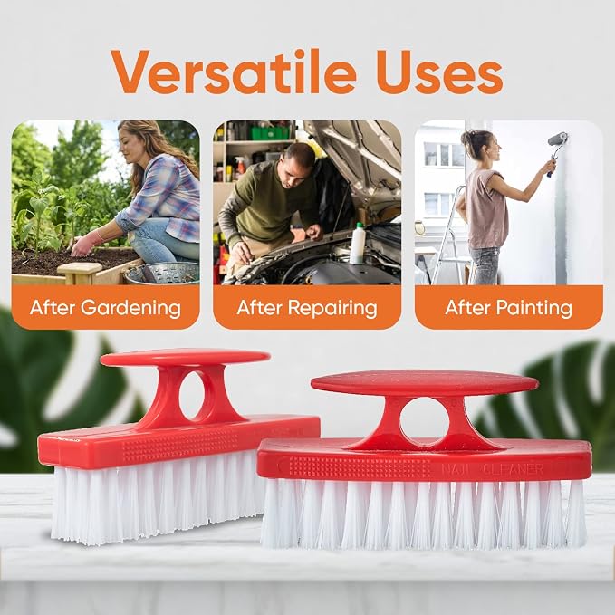 Nail Brush for Cleaning Fingernails, Nail Scrubber Brush, Toe Foot Hands - Image 7