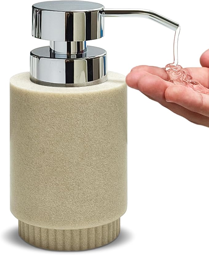 Resin Soap Dispenser for Bathroom, Hand Lotion Liquid Dispenser Easy-to-Press by Unknown