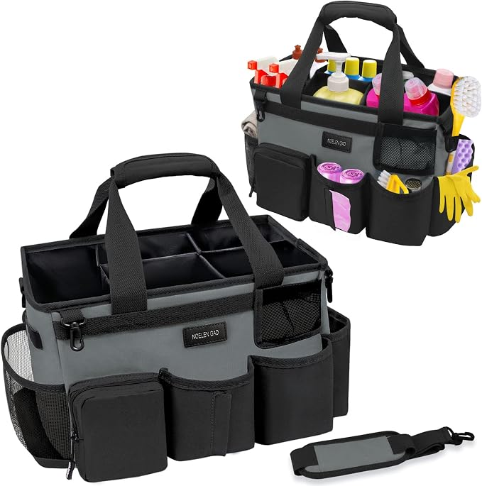 Wearable Cleaning Caddy Bag, Cleaning Supply Tote by Noelen+Gad