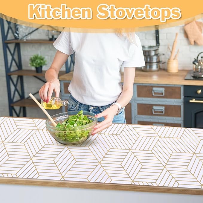 Shelf Liners for Kitchen Cabinets 11.8 x 236.2In Non Adhesive Shelf Liner Paper - Image 6