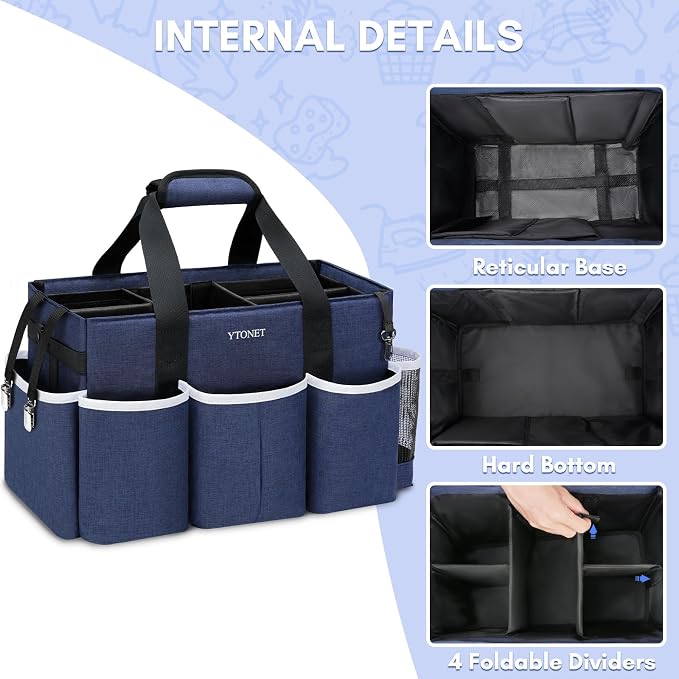Ytonet Extra Large Cleaning Caddy Bag - Image 4
