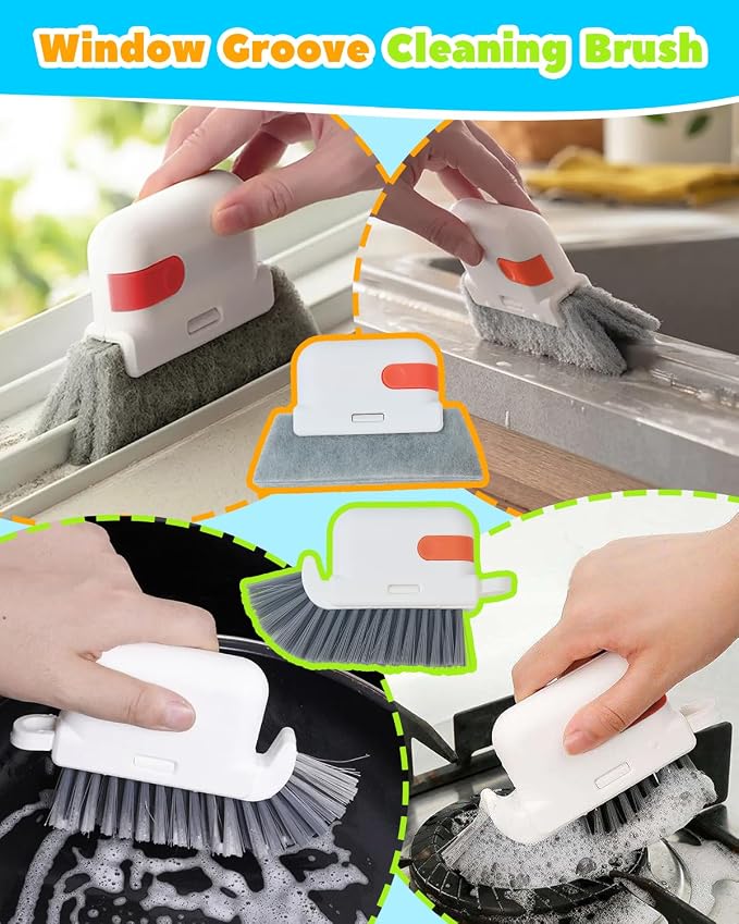 11 Pcs Blind Cleaner Duster Tool Kit – Mini & Window Blinds Cleaner Brush Set - Image 5
