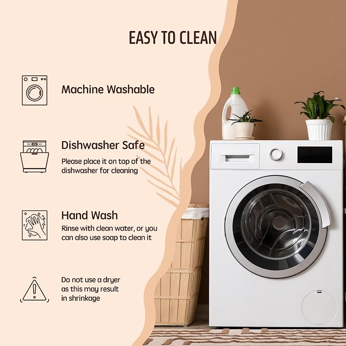 Swedish Dishcloths for Kitchen, 5 Pack Reusable Paper Towels Washable, Super - Image 5