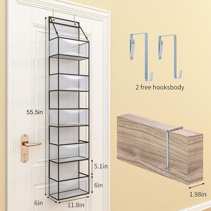 Fixwal Over The Door Hanging Pantry Organizer - Image 2