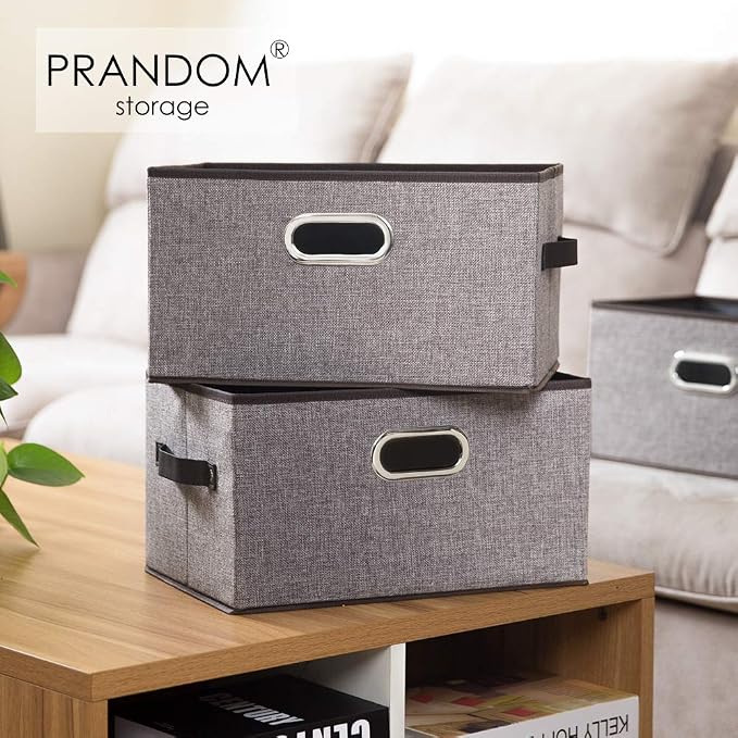 PRANDOM Large Foldable Storage Bins - Image 2