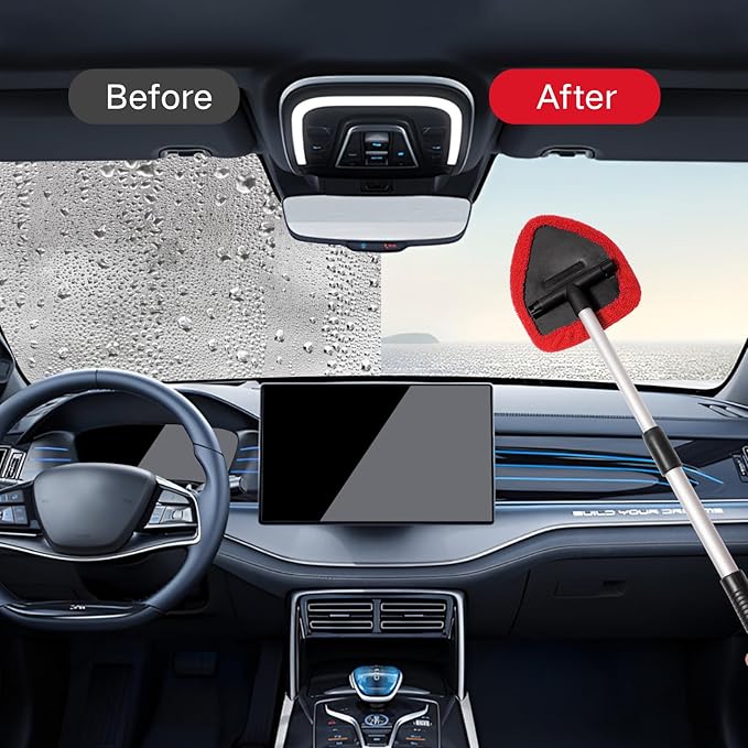 10pcs Windshield Cleaner Tool, Car Window Cleaning Wash Kit - Image 3