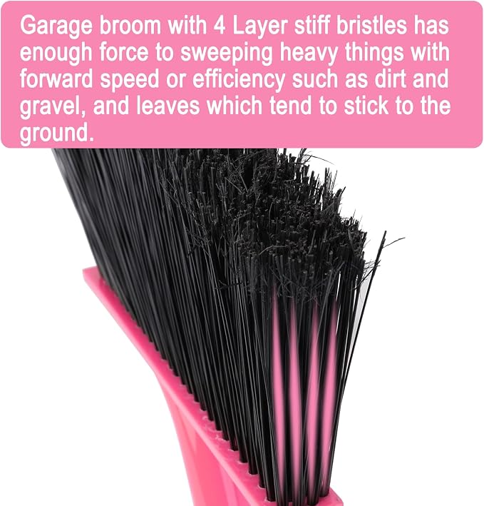 KeFanta Heavy Duty Broom, Outdoor Broom - Image 3