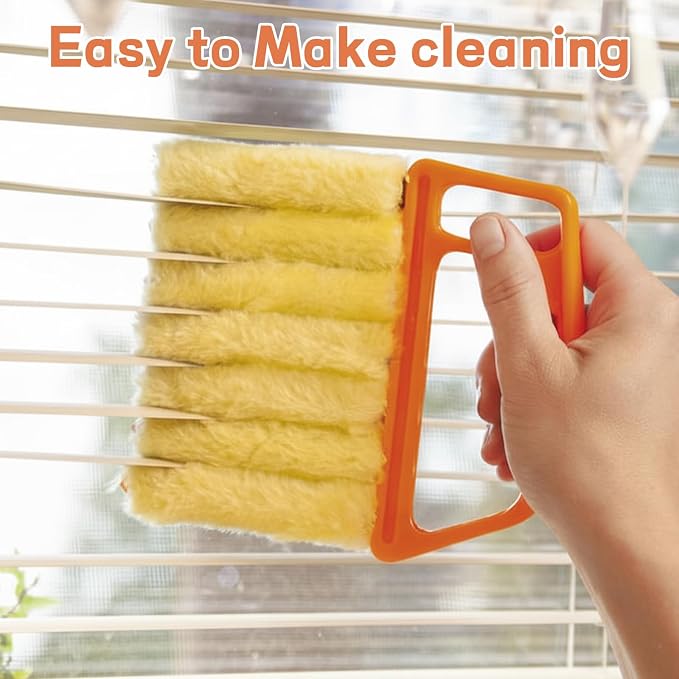 6-Pack Dusting Brushes for Window Blinds, Blinds Cleaner Tool, Mini Blind - Image 6
