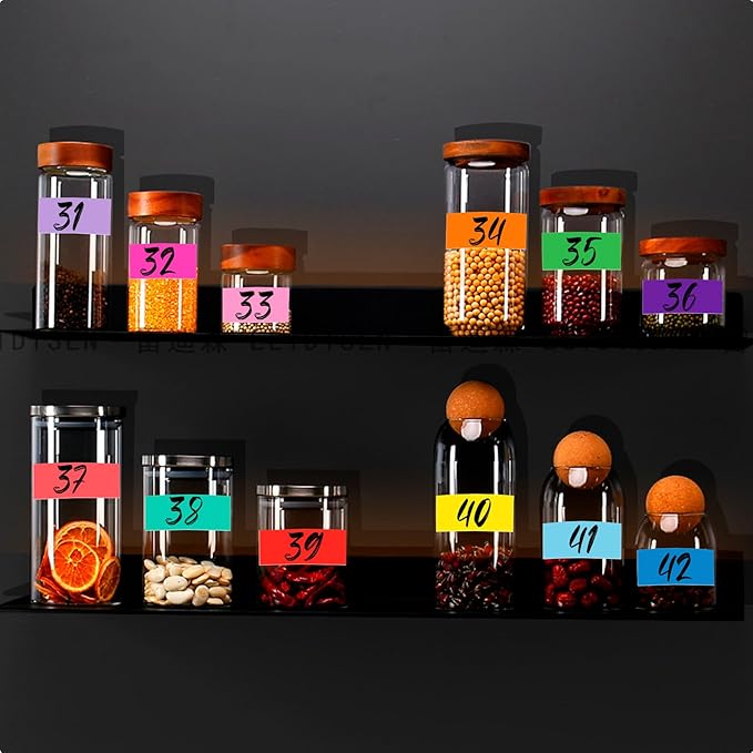 YSHIHE Colored Label Stickers, Rectangular Color Coding Stickers 1.57 x 0.75 - Image 6