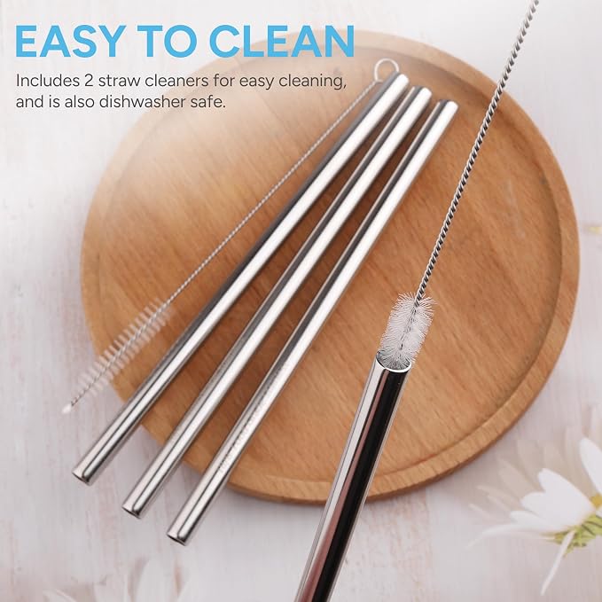 Metal Straw Replacement Set Compatible - Image 4