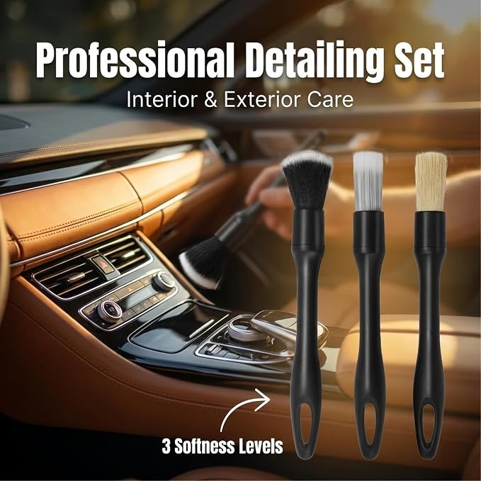 8-Piece Car Interior & Exterior Cleaning Kit - 160g Gel - Image 2