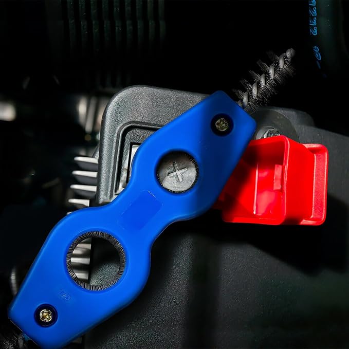 Yctze 4 in 1 Steel Battery Terminal Cleaning Brush, Battery Cleaner Tool - Image 8