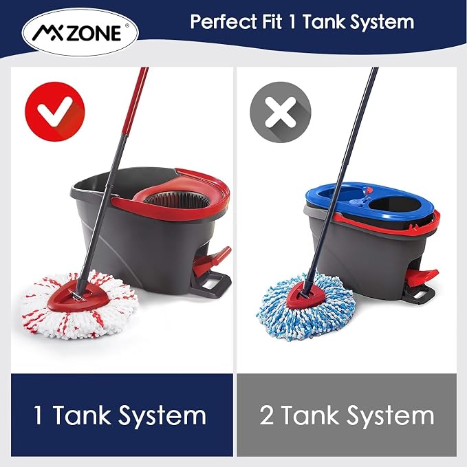 Spin Mop Heads Replacements Compatible - Image 3