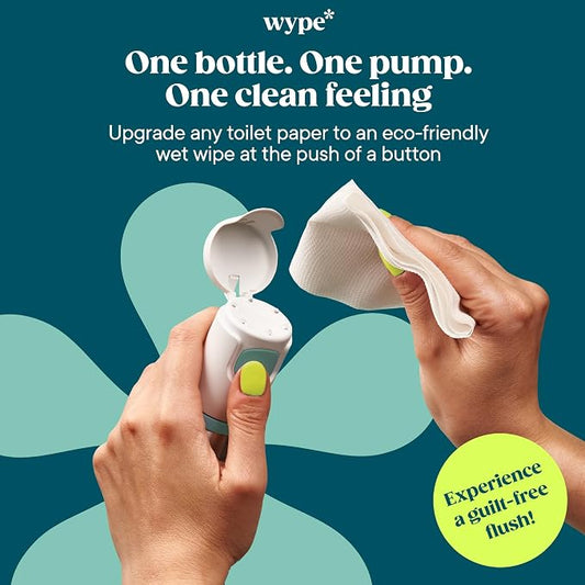 Wype | On The Go Bundle | Toilet Paper Gel | Flushable & Convenient Wet Wipes - Image 2