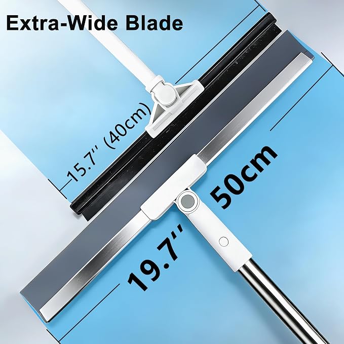 19.7'' Large Floor Squeegee for Concrete Floor - Image 2