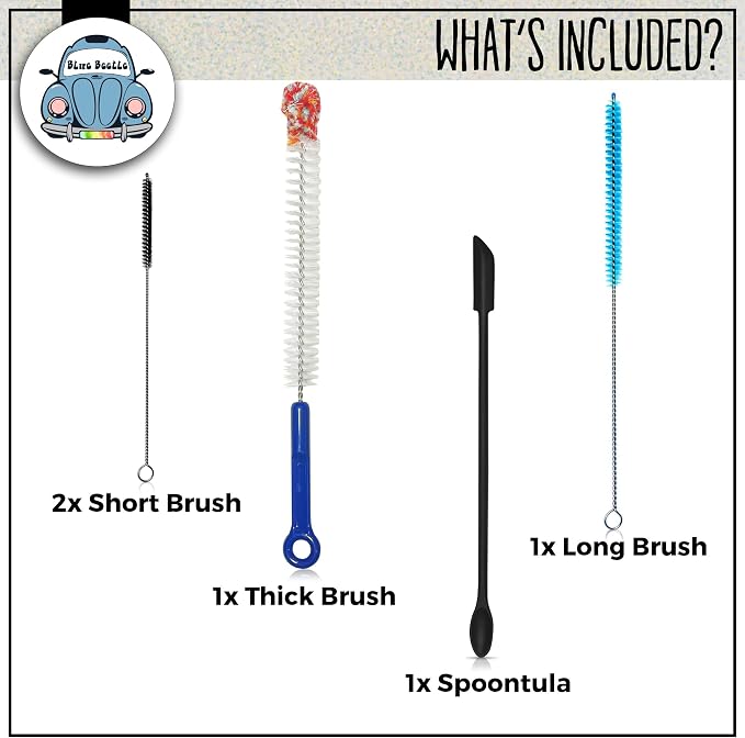 Blue Beetle Brushes | Multi-Use Glass Cleaner Kit - Image 3