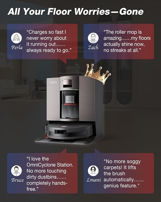 Yeedi S20 Infinity Robot Vacuum&Mop - Image 2