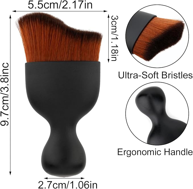 Car Detailing Brush, Soft Bristle Cleaning Brush, Scratch-Free Auto Duster Tool - Image 2