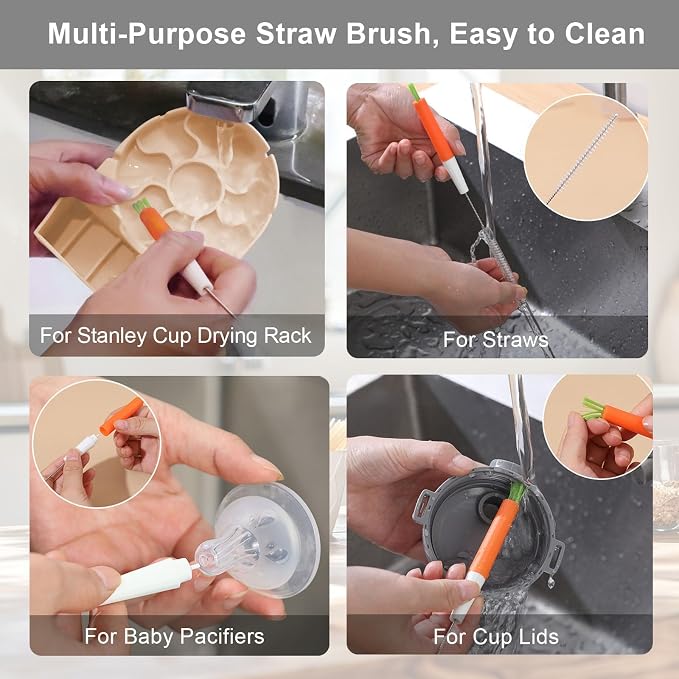 Water Bottle Drying Rack, Silicone Tumbler Drying Rack, Baby Bottle Dryer Holder - Image 5
