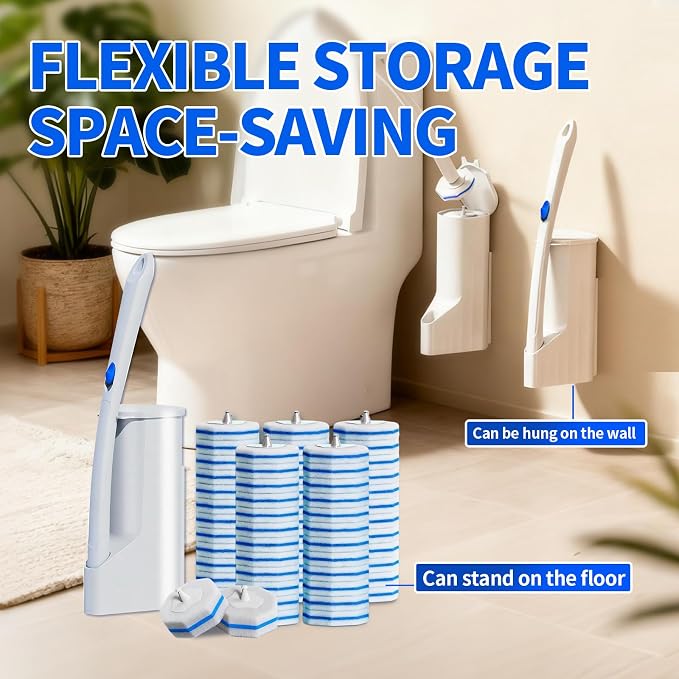 Disposable Toilet Brush Set - Image 3