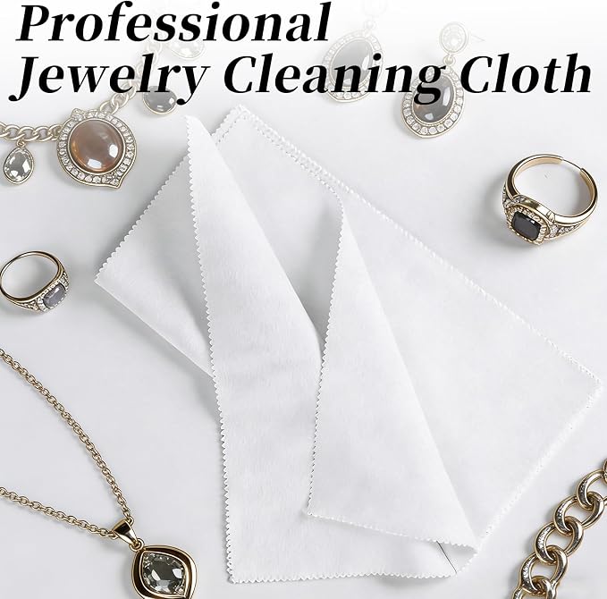 Silver Polishing Cloth, Jewelry Cleaning Kit, Jewelry Cleaner Cloth - Image 5