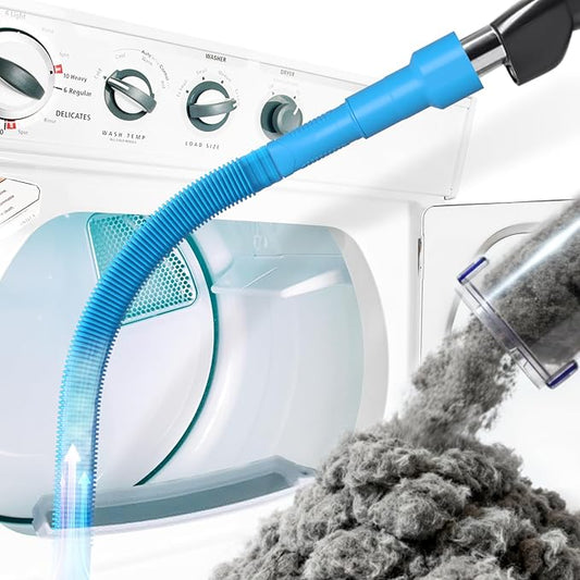 Holikme Dryer Vent Cleaner Kit Dryer Lint Vacuum Attachment Brush, Lint Remover by Holikme