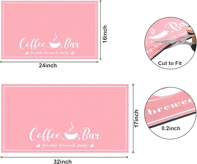 Absorbent Coffee Mat, Fashion Dish Drying Mat - Image 2