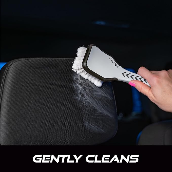 VIKING Upholstery Cleaner Scrub Brush, Cleaning Brush - Image 3