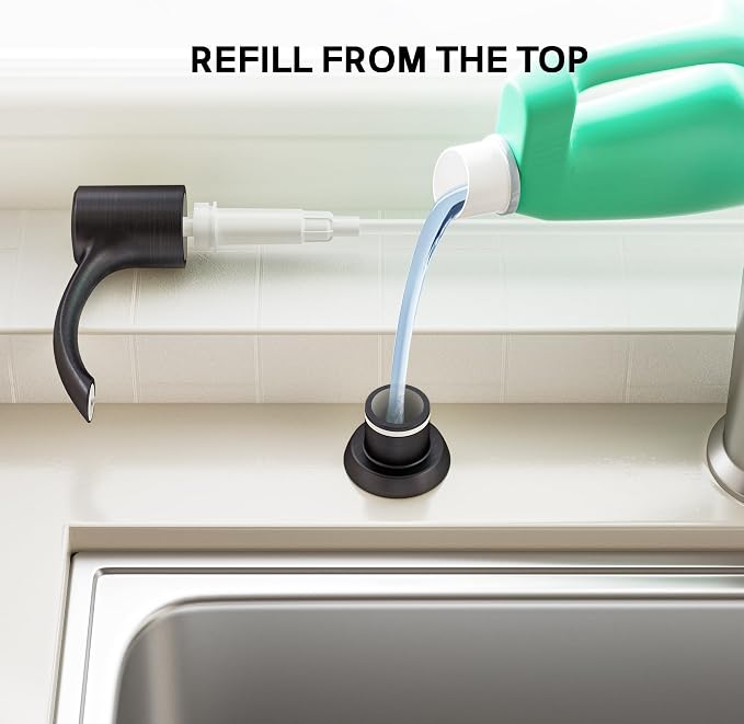 SAMODRA Built in Kitchen Sink Soap Dispenser - Image 3