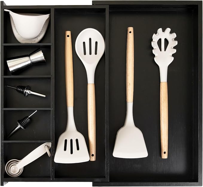 KitchenEdge Adjustable Kitchen Drawer Organizer by KitchenEdge