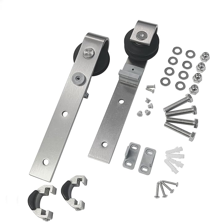 Homacer Brushed Nickel Extra Roller Set, Includes Two Rollers by HOMACER