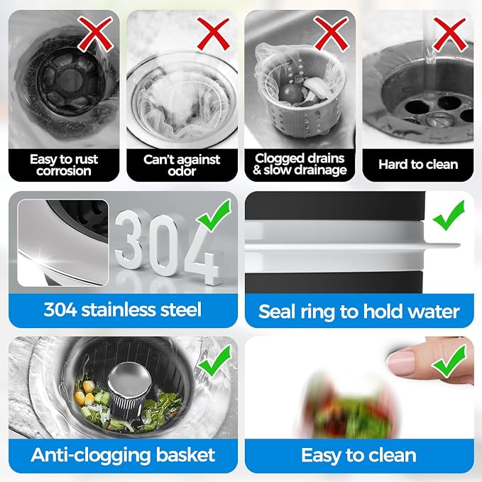 Kitchen Sink Drain Strainer - Image 6