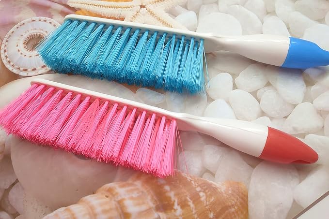 Jilukibo 2 Pack Soft Bristle Bed Sheets Sweeping Cleaning Brush - Image 8