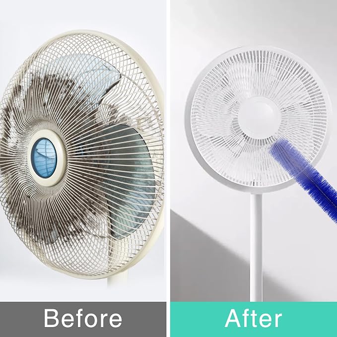 Fan Cleaner Brush Set, Bendable Cobweb Dust Cleaner - Image 6