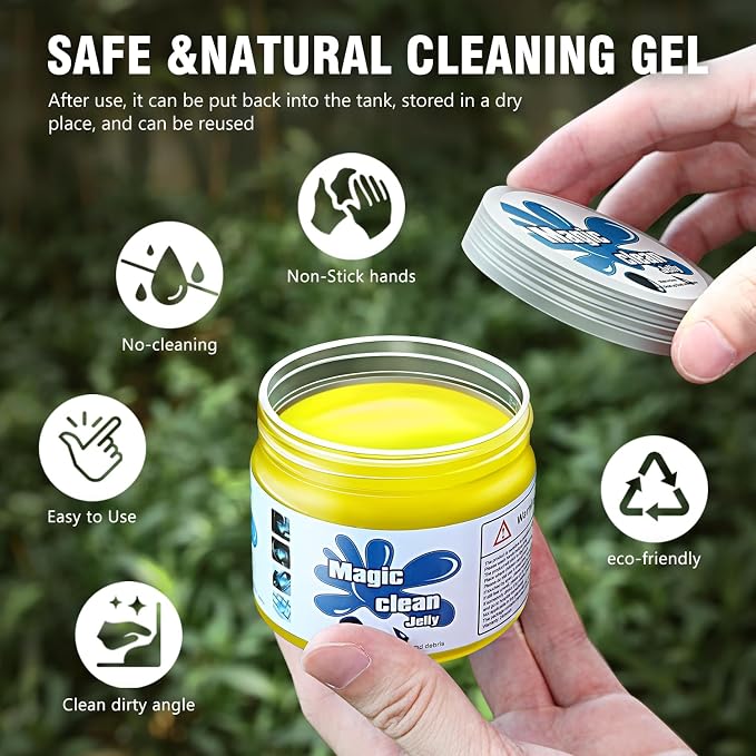 DNA MOTORING Car Cleaning Gels Auto Detailing Tools Cleaning Putty Car Interior - Image 3