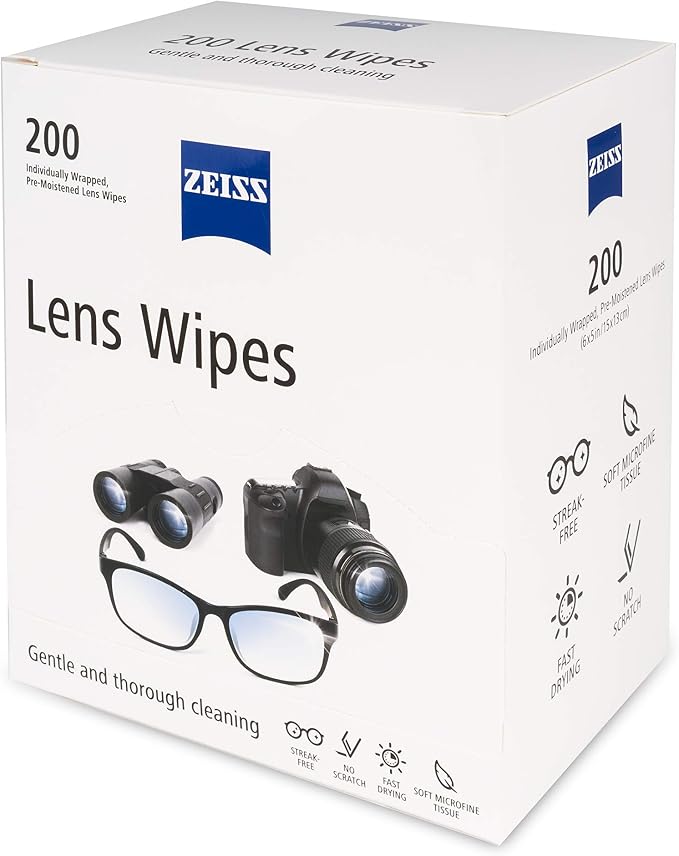 ZEISS Pre-Moistened Lens Cleaning Wipes - Image 2