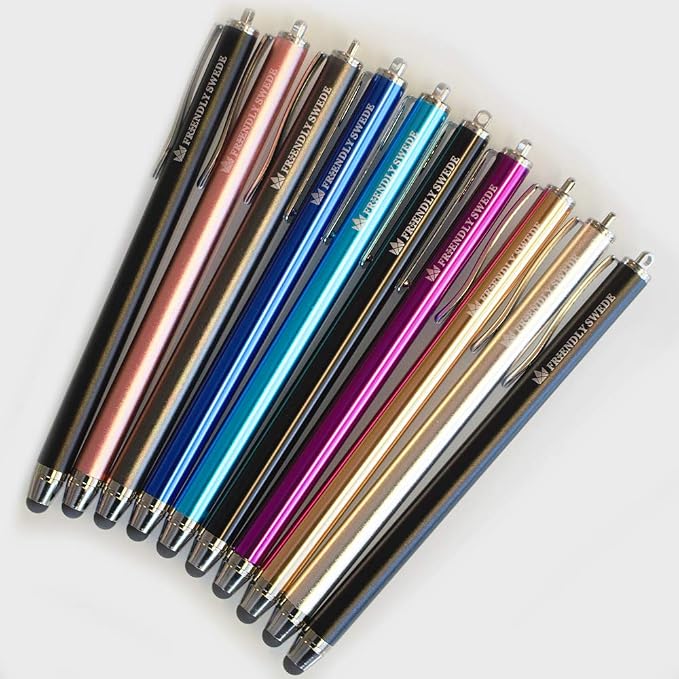The Friendly Swede Stylus Pen for Touchscreen — 3-Pack 5.5" High Precision - Image 9